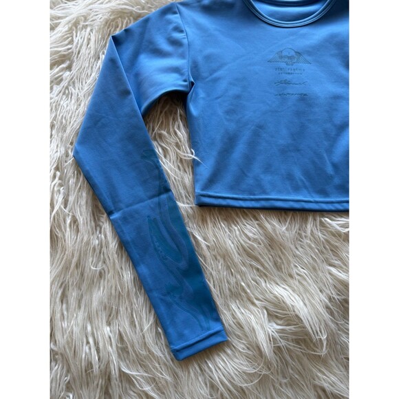 Civil Regime No Tomorrow Sofie Crop Tee Blue Size XS - Picture 5 of 11